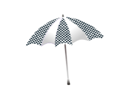 Chequered Umbrella