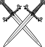 Crossed Swords Vector