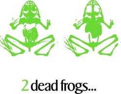 Dead Frogs clip art