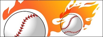 Eps Format, Keyword: Vector Material, The Flame, Baseballâ€¦â€¦