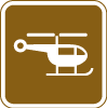 Helicopter Tourist Sign
