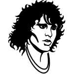 Jim Morrison Free Vector Portrait