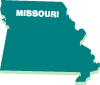 Missouri 3d Vector Map