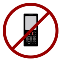NO cellphone
