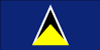 Saint Lucia Vector Flag