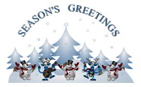 Seasons Greetings Card Front