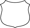 Shield Outline Free Vector