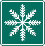 Snow Road Vector Sign