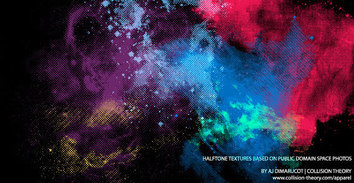Space textures free vector