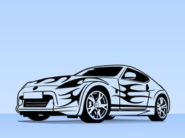Sports Car Illustration