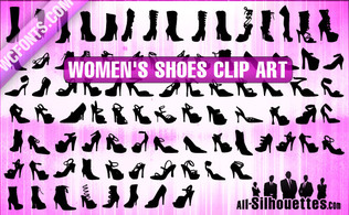 Womenâ€™s Shoes Clipart